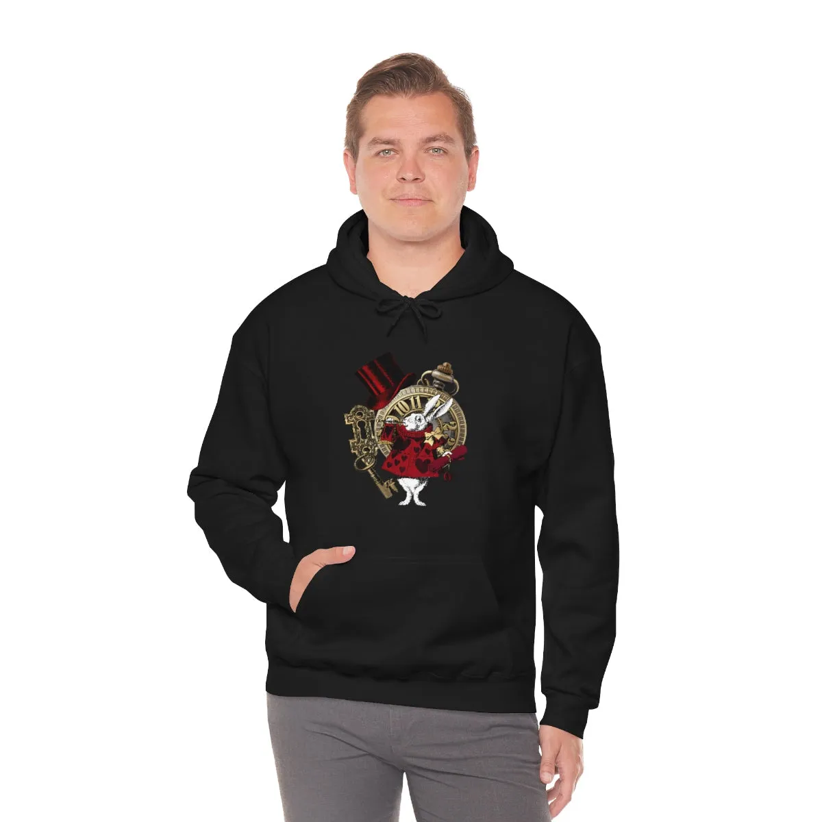 Pullover Hoodies-Alice in Wonderland Gifts 33 Red Series, Gift Idea