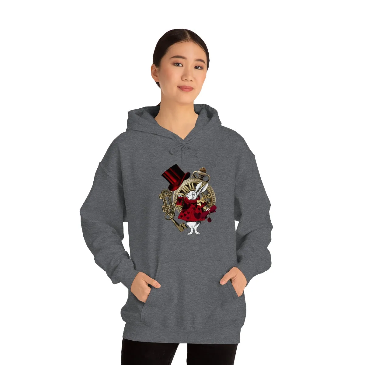 Pullover Hoodies-Alice in Wonderland Gifts 33 Red Series, Gift Idea