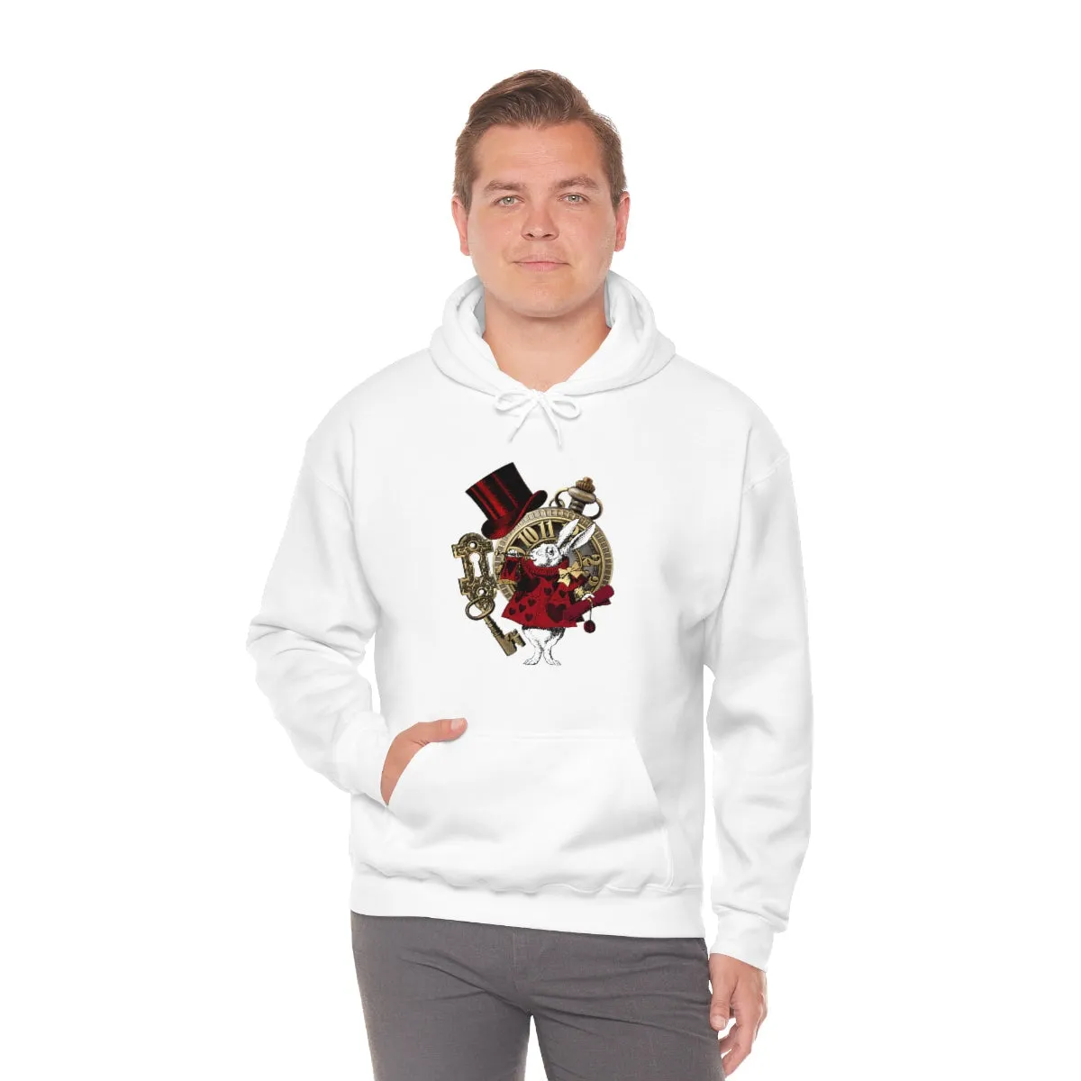 Pullover Hoodies-Alice in Wonderland Gifts 33 Red Series, Gift Idea