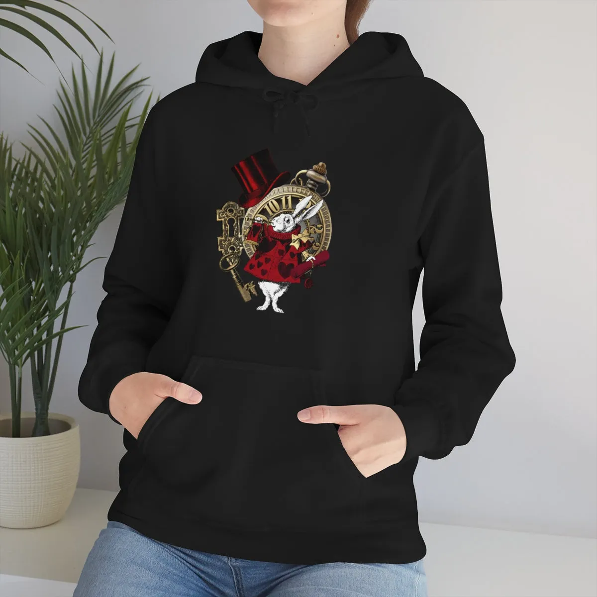 Pullover Hoodies-Alice in Wonderland Gifts 33 Red Series, Gift Idea