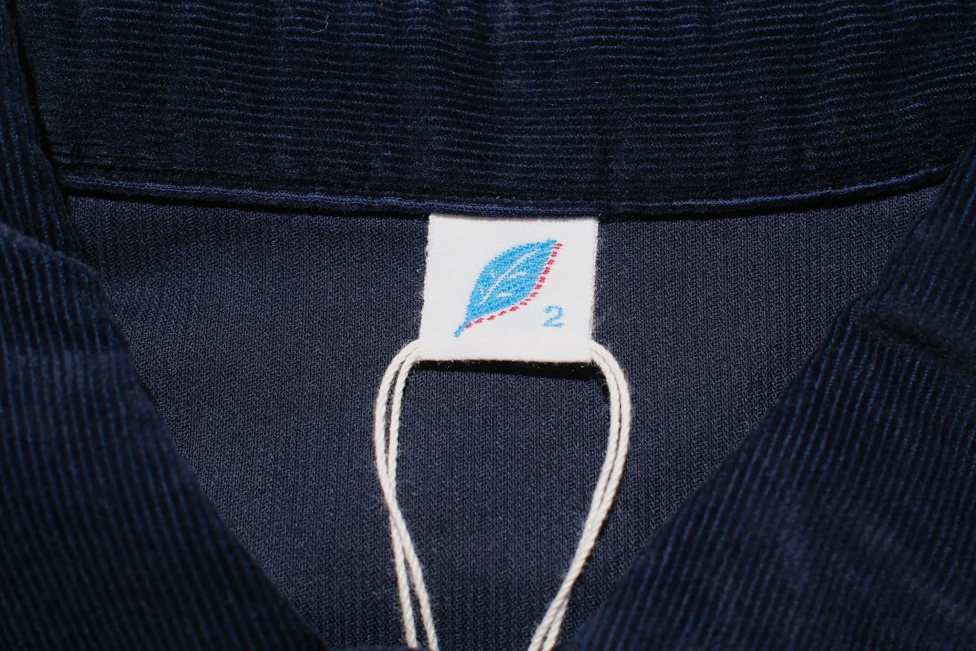 Pure Blue Japan 8oz "Silky-Smooth" Corduroy Western Shirt (Navy)