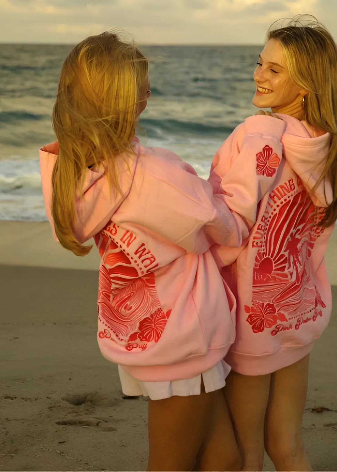 SAGE - OVERSIZED & COMFY SUN-SET HOODIE