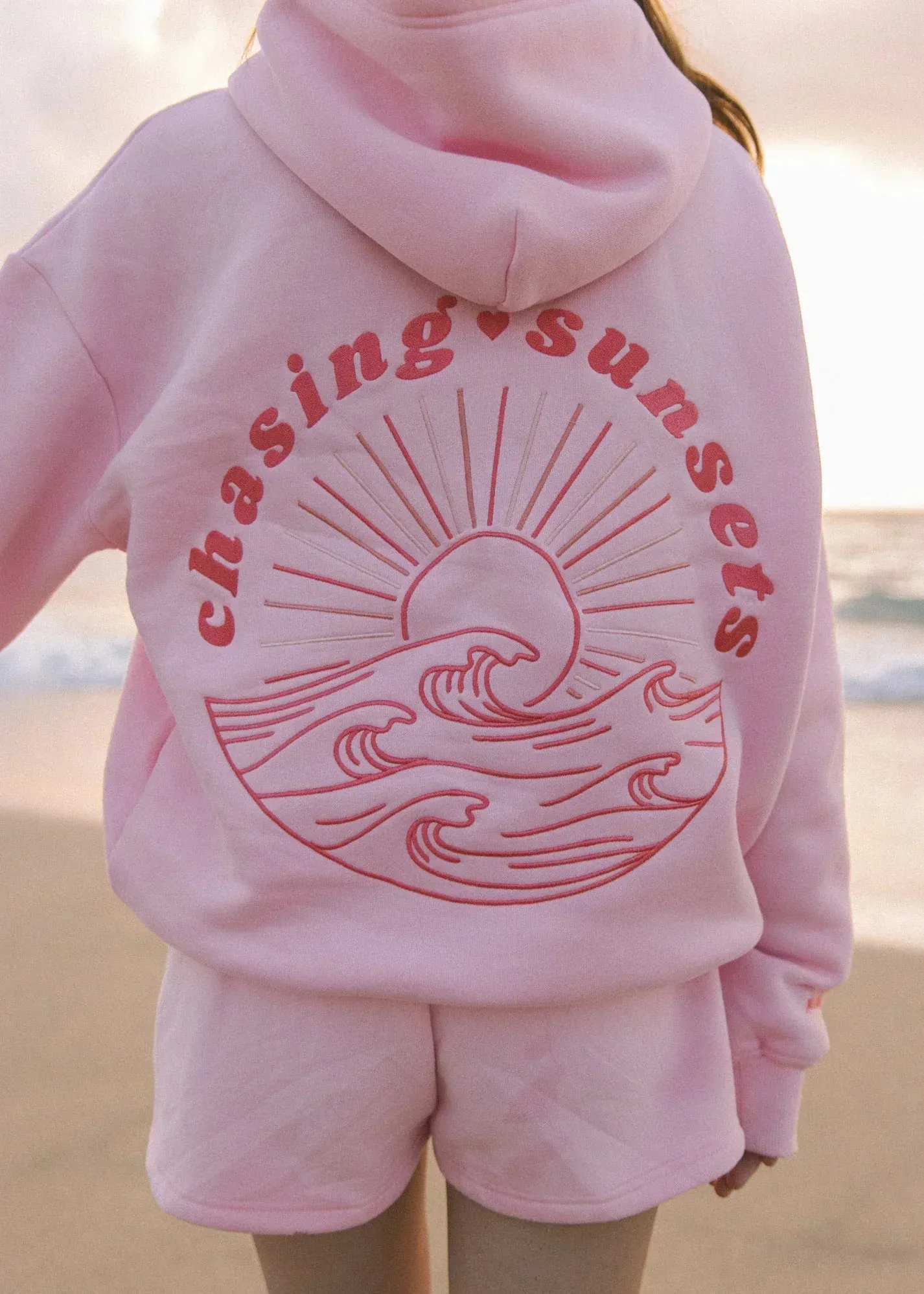 SAGE - OVERSIZED & COMFY SUN-SET HOODIE
