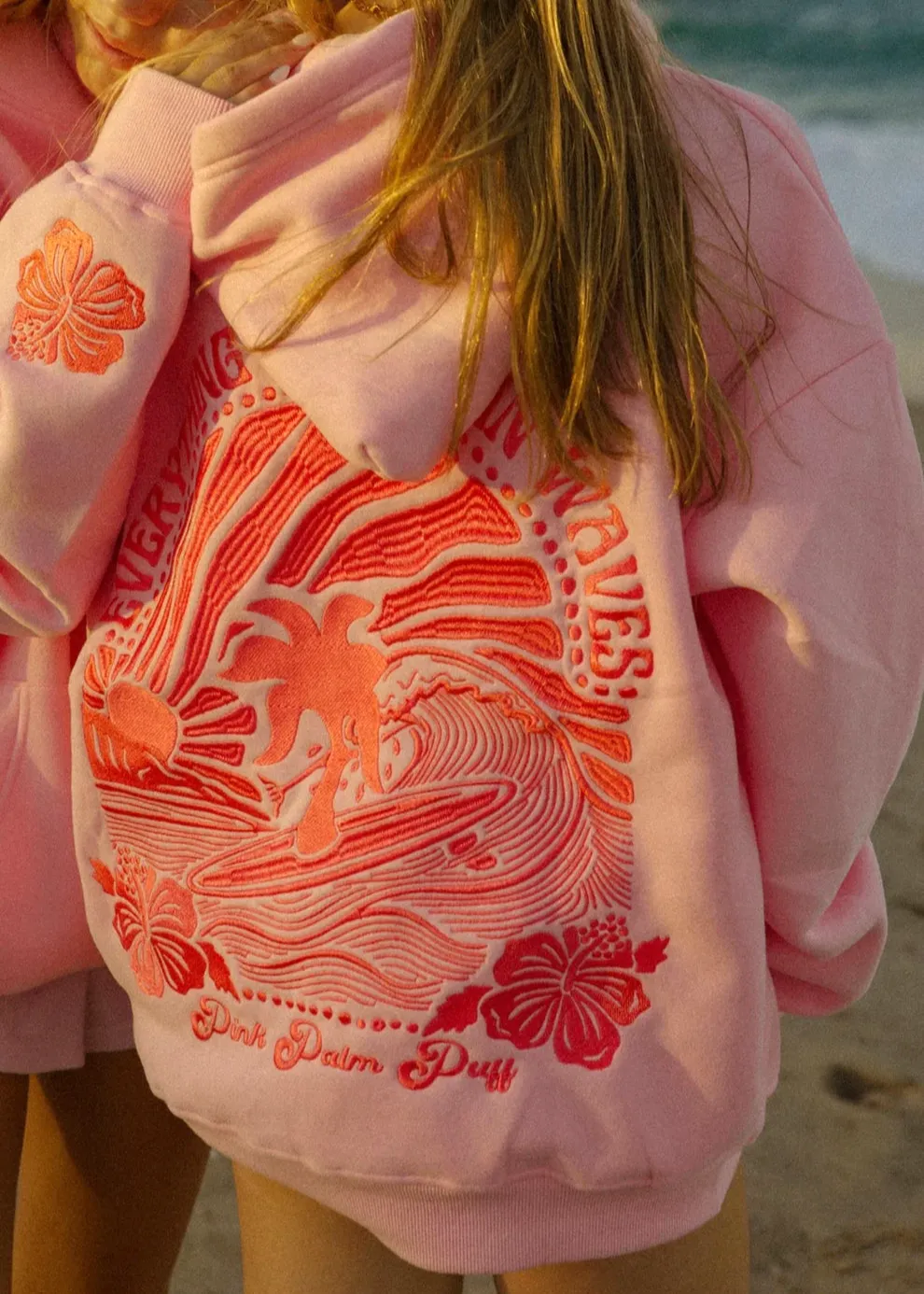 SAGE - OVERSIZED & COMFY SUN-SET HOODIE