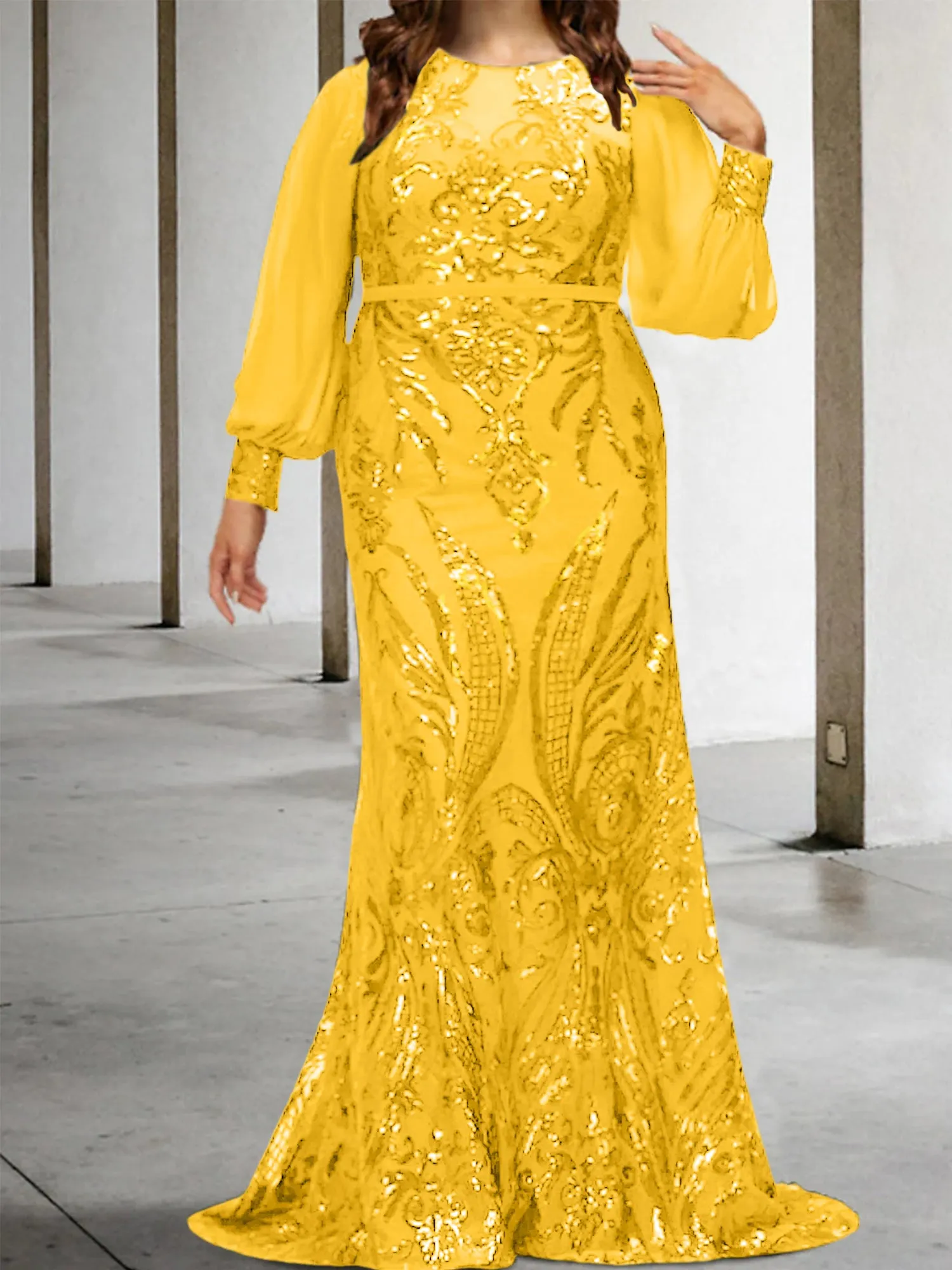 Sheath/Column Mother of the Bride Dresses with Sequins