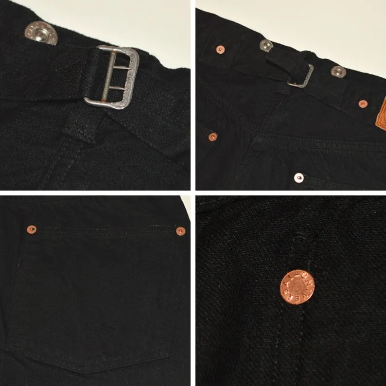 TCB jeans "20's Jeans BKBK" 20's BLACK STRAIGHT