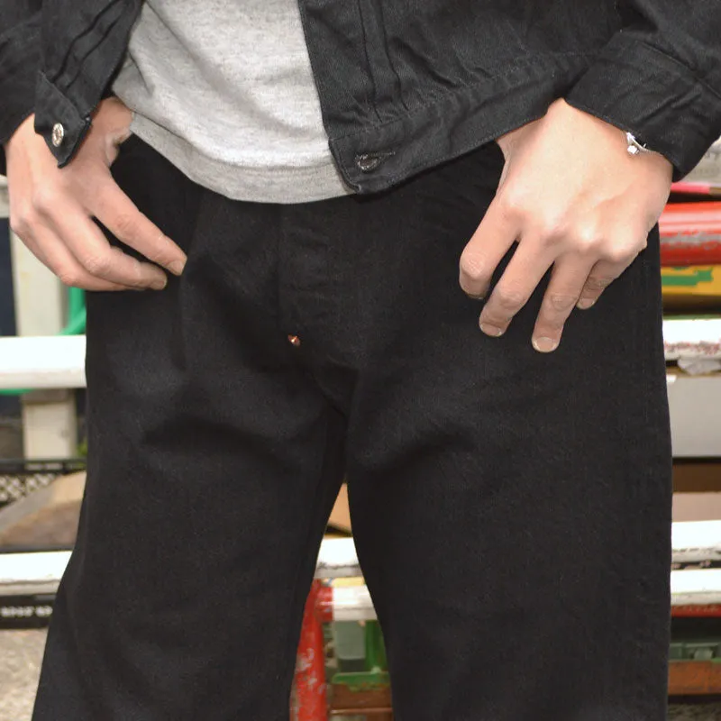 TCB jeans "20's Jeans BKBK" 20's BLACK STRAIGHT