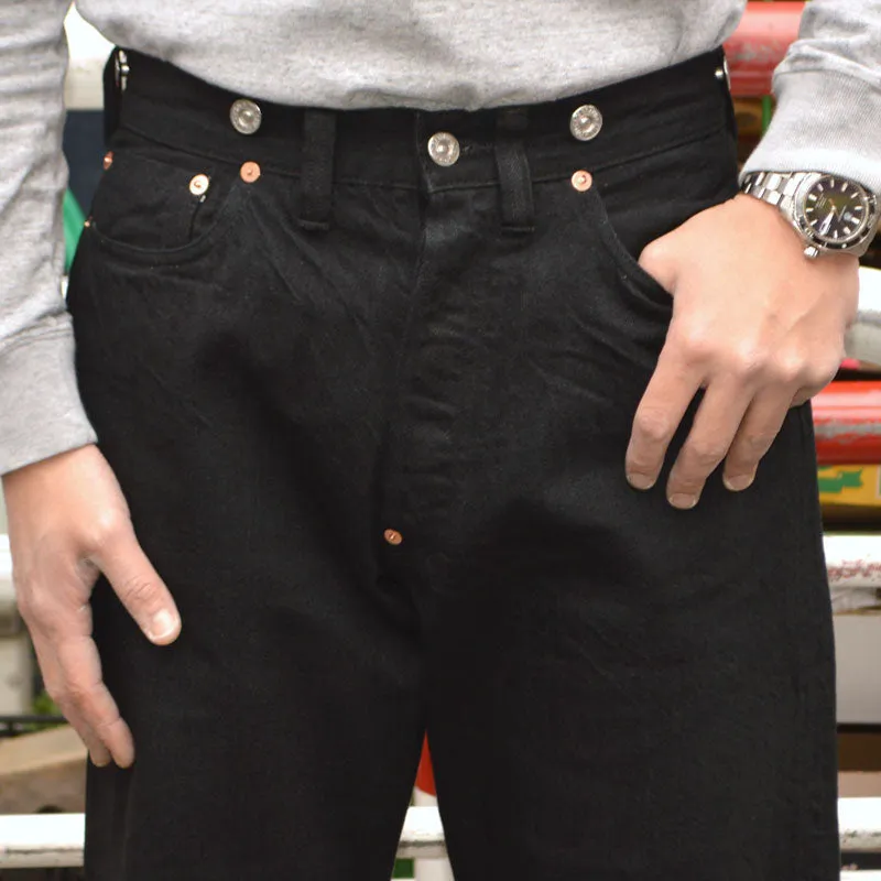 TCB jeans "20's Jeans BKBK" 20's BLACK STRAIGHT