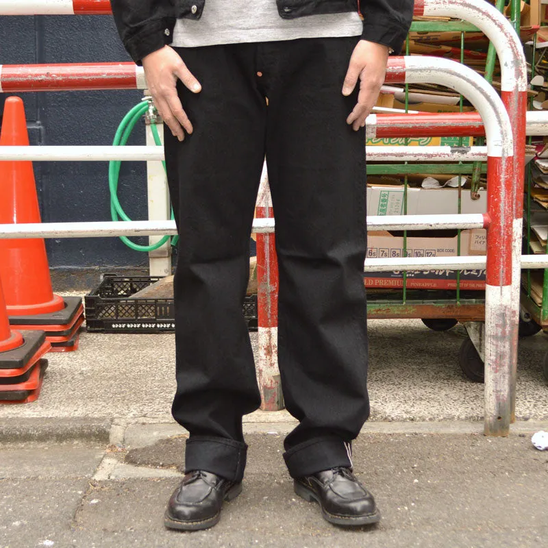 TCB jeans "20's Jeans BKBK" 20's BLACK STRAIGHT