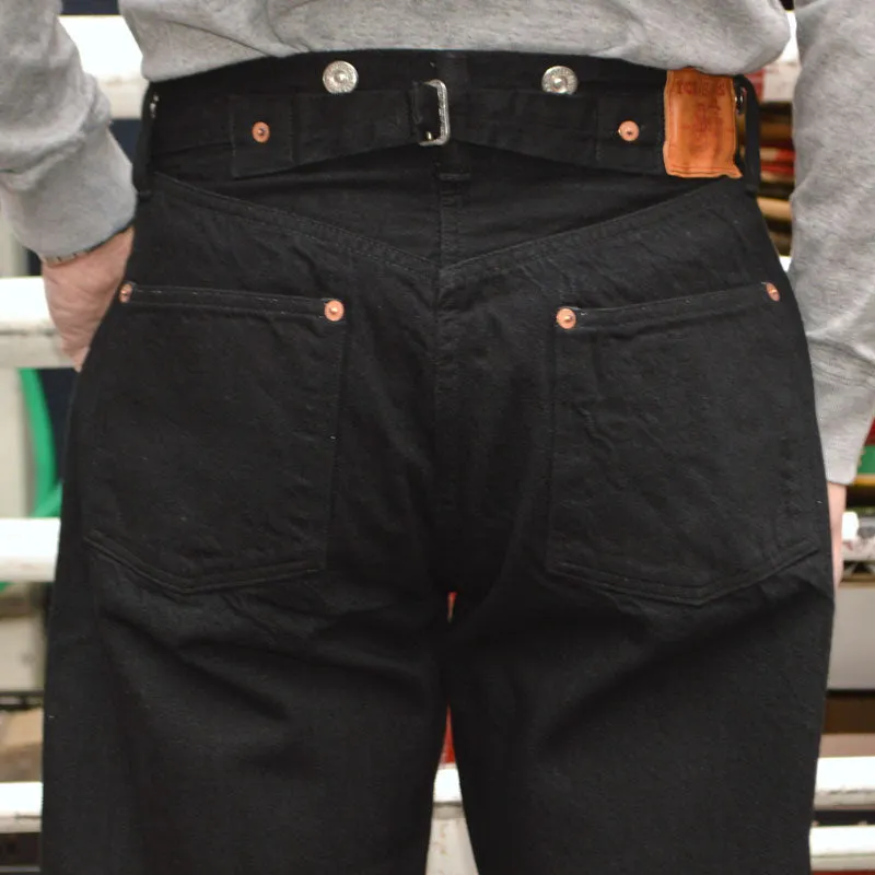 TCB jeans "20's Jeans BKBK" 20's BLACK STRAIGHT