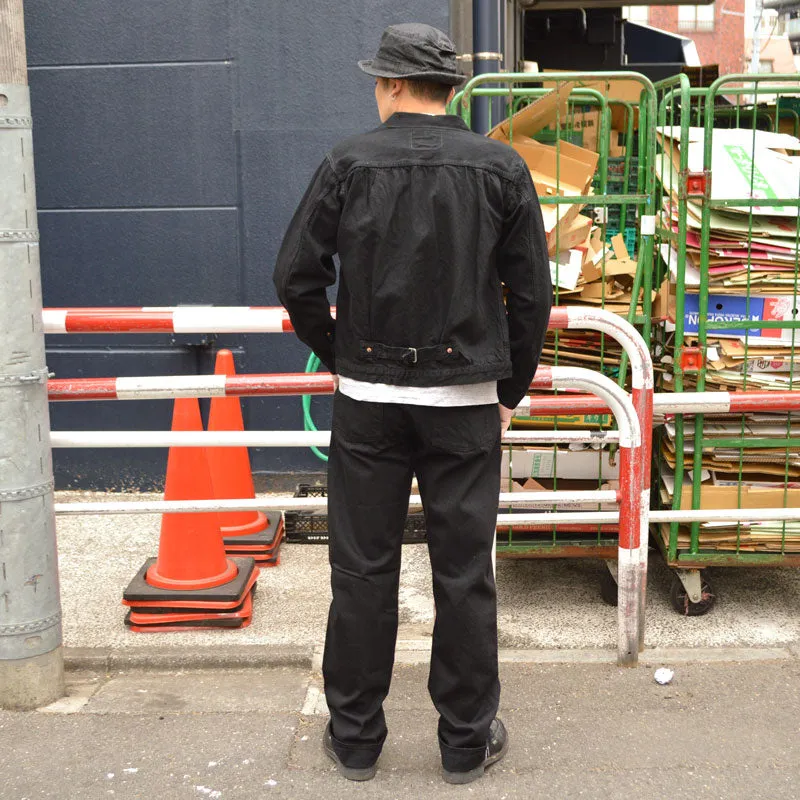 TCB jeans "20's Jeans BKBK" 20's BLACK STRAIGHT