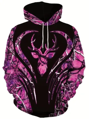 Thorns Print Hoodie, Cool Hoodies For Men