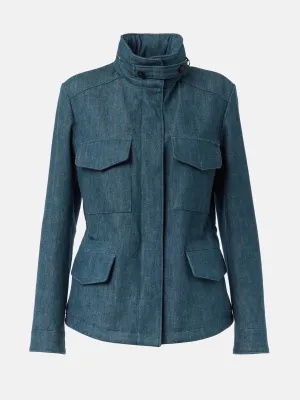 Traveller Mini denim field jacket