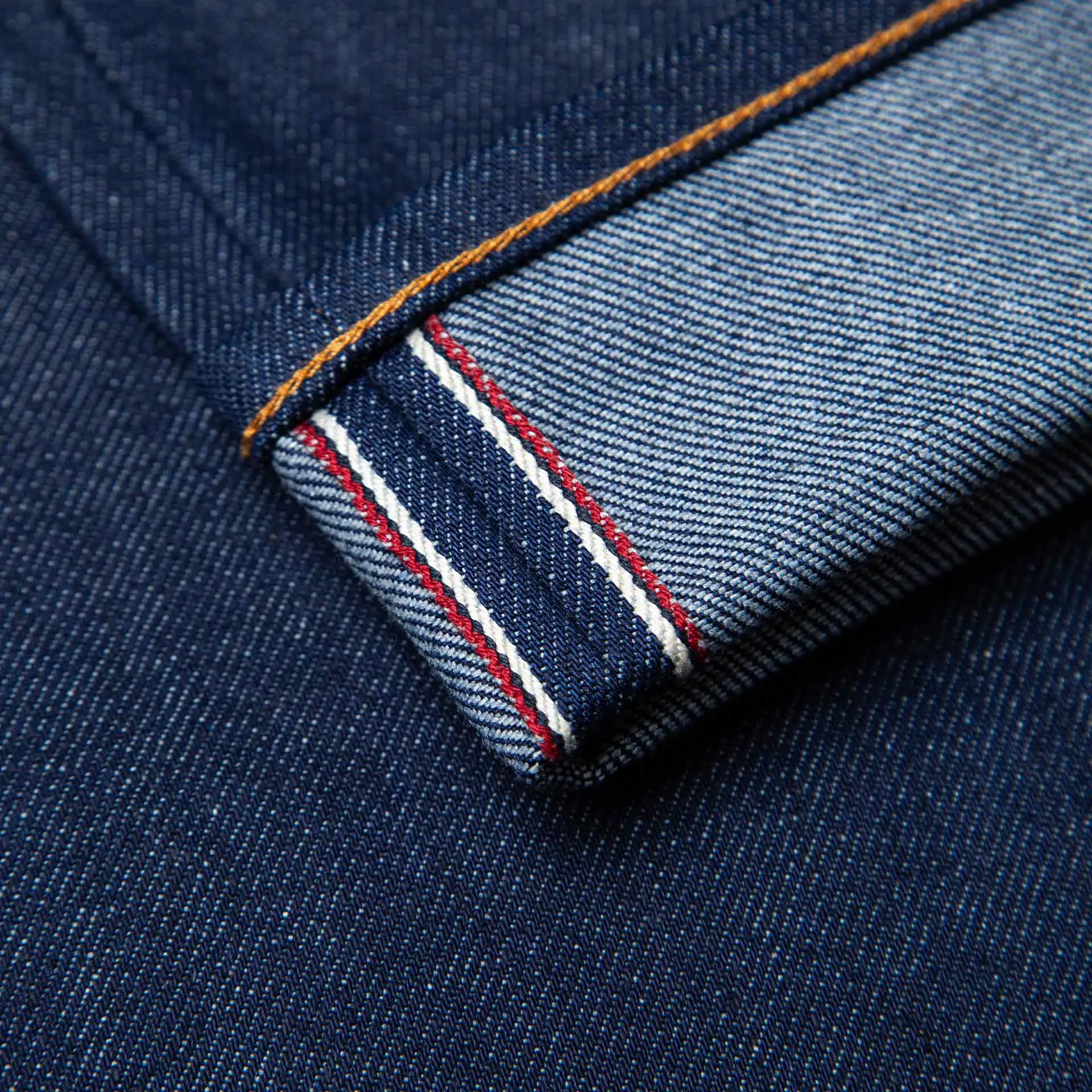 W-01 STRAIGHT 13 oz. indigo eco selvedge