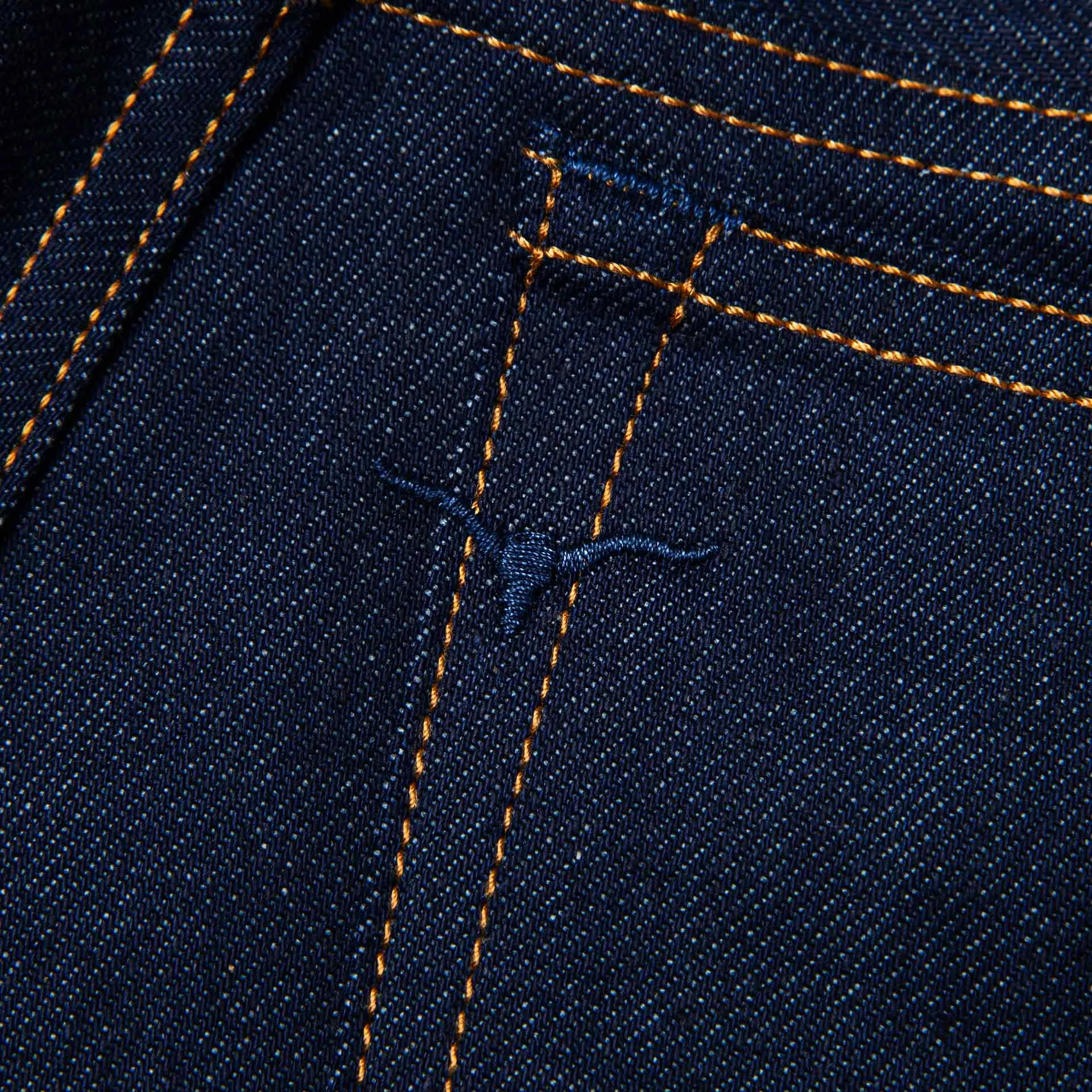 W-01 STRAIGHT 13 oz. indigo eco selvedge