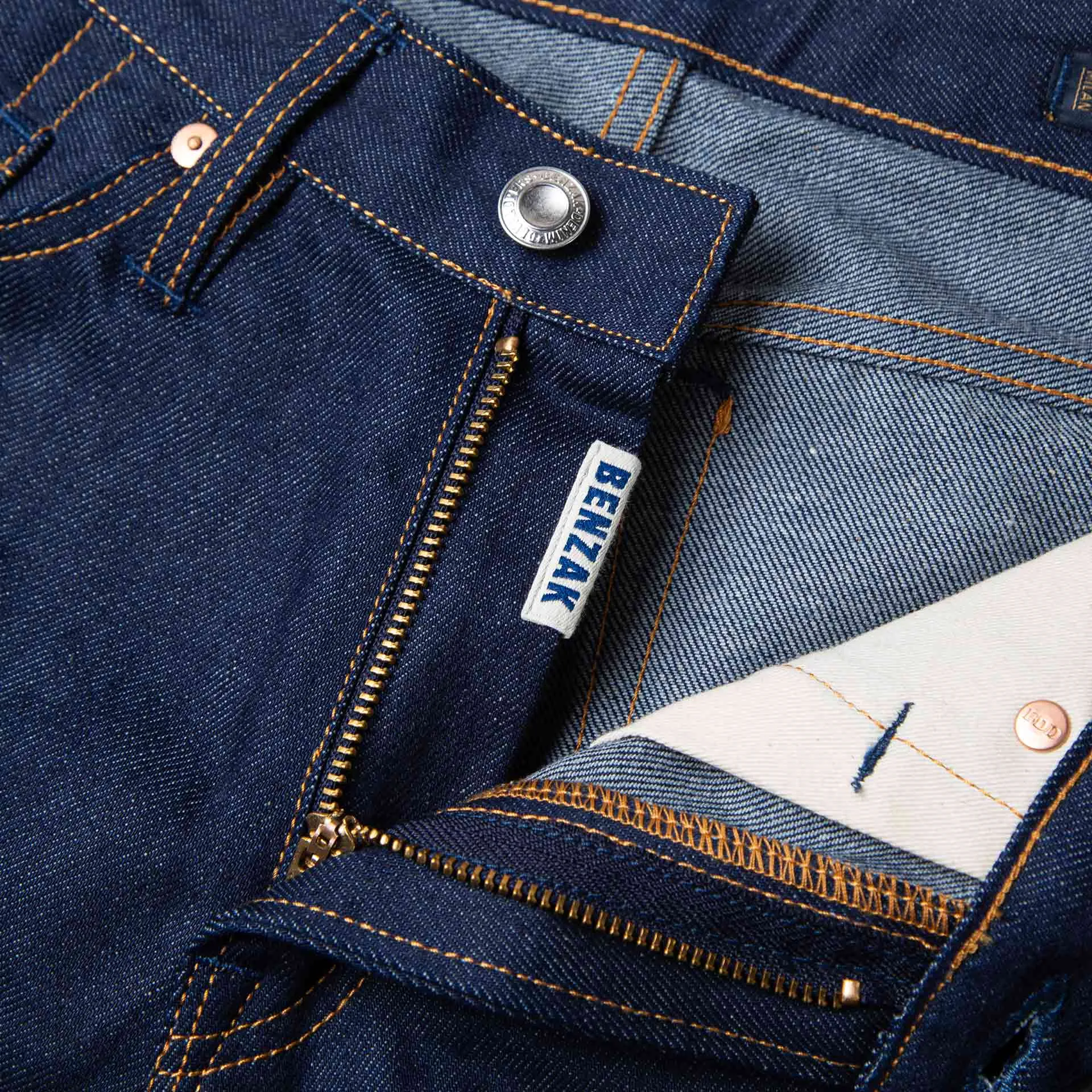 W-01 STRAIGHT 13 oz. indigo eco selvedge