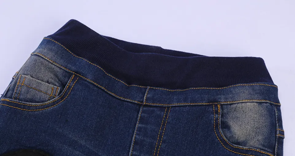 Washed Denim Trouser For Boy's- GlamzLife