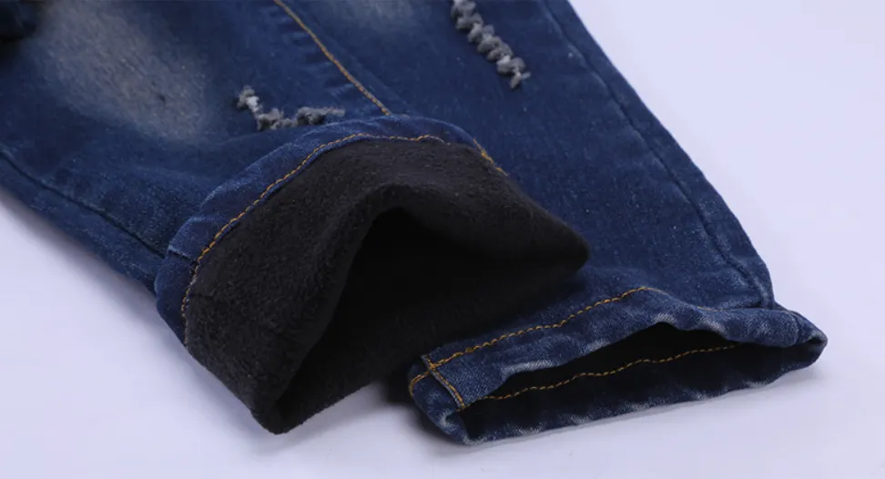 Washed Denim Trouser For Boy's- GlamzLife