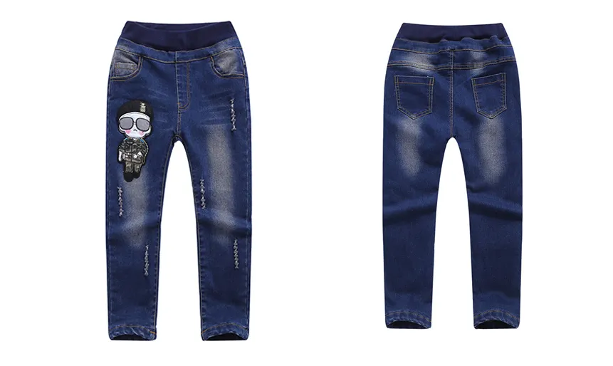 Washed Denim Trouser For Boy's- GlamzLife