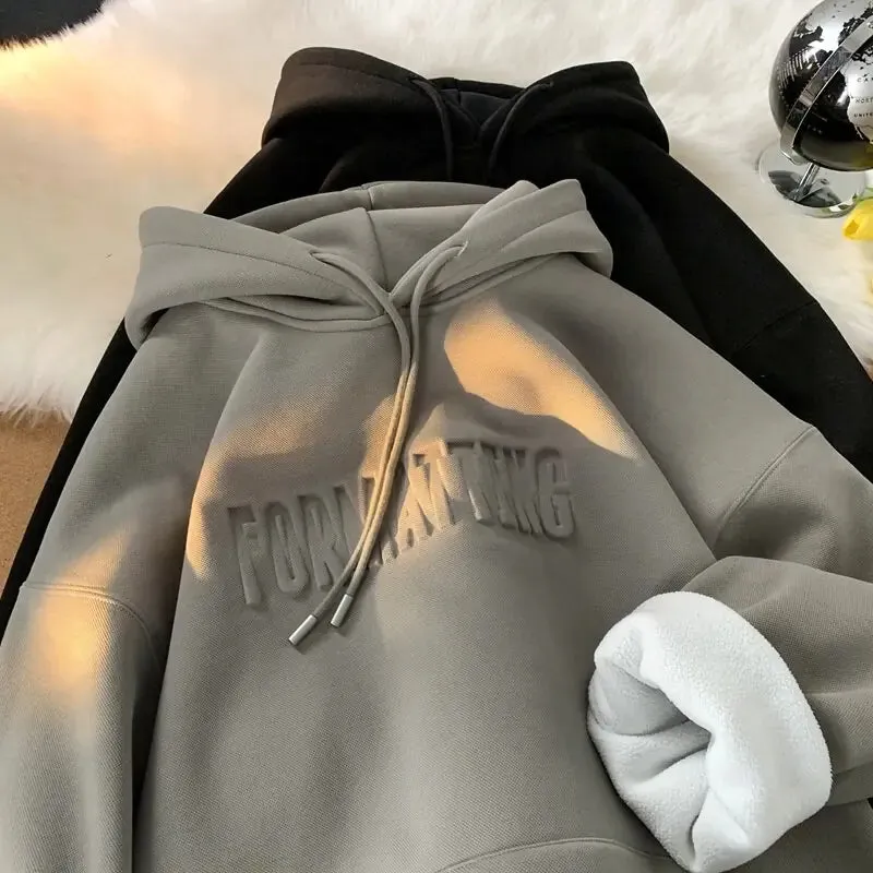 Winter Women Thicken Hoodies