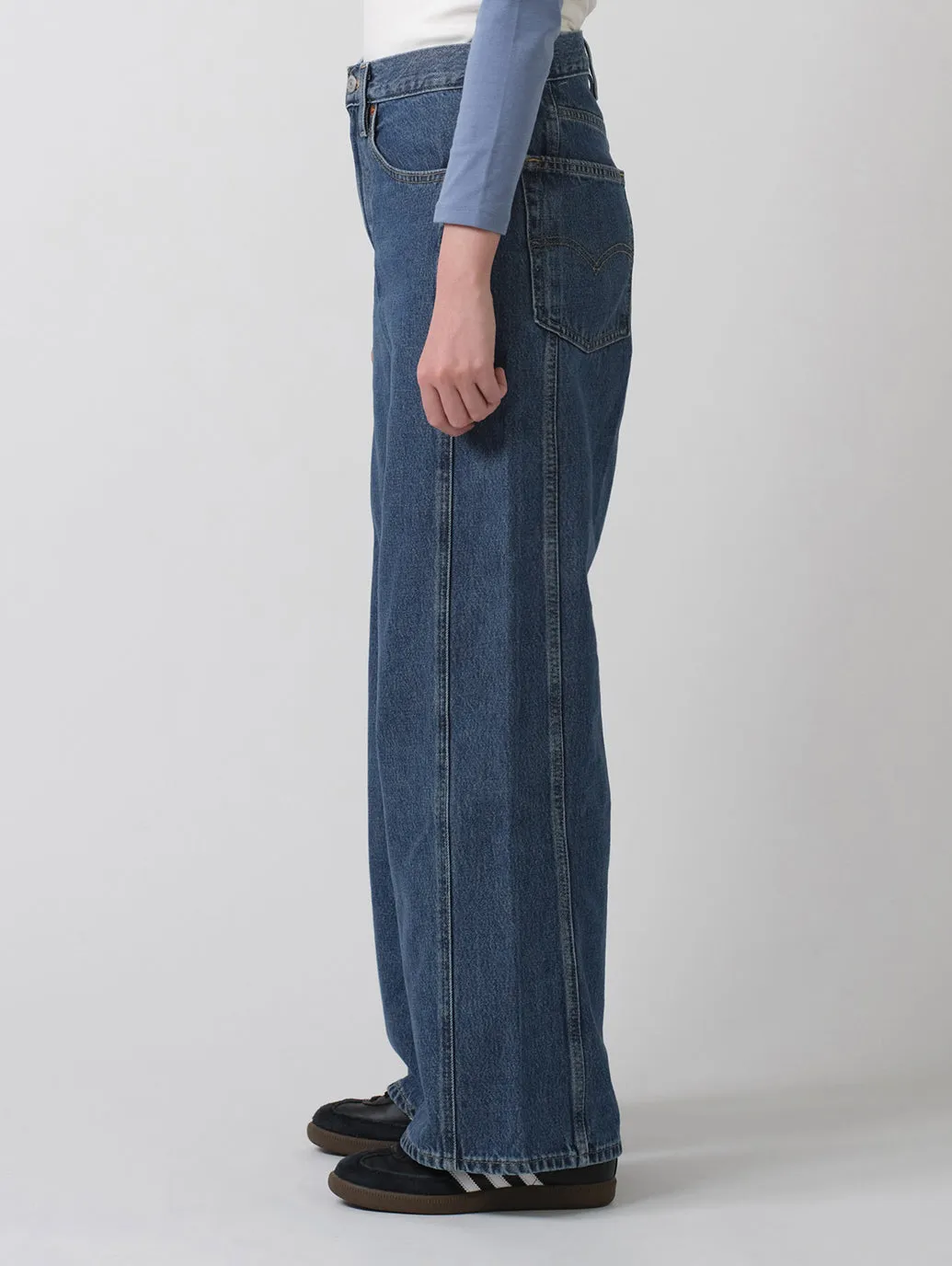 XL STRAIGHT ジーンズ ミディアムインディゴ