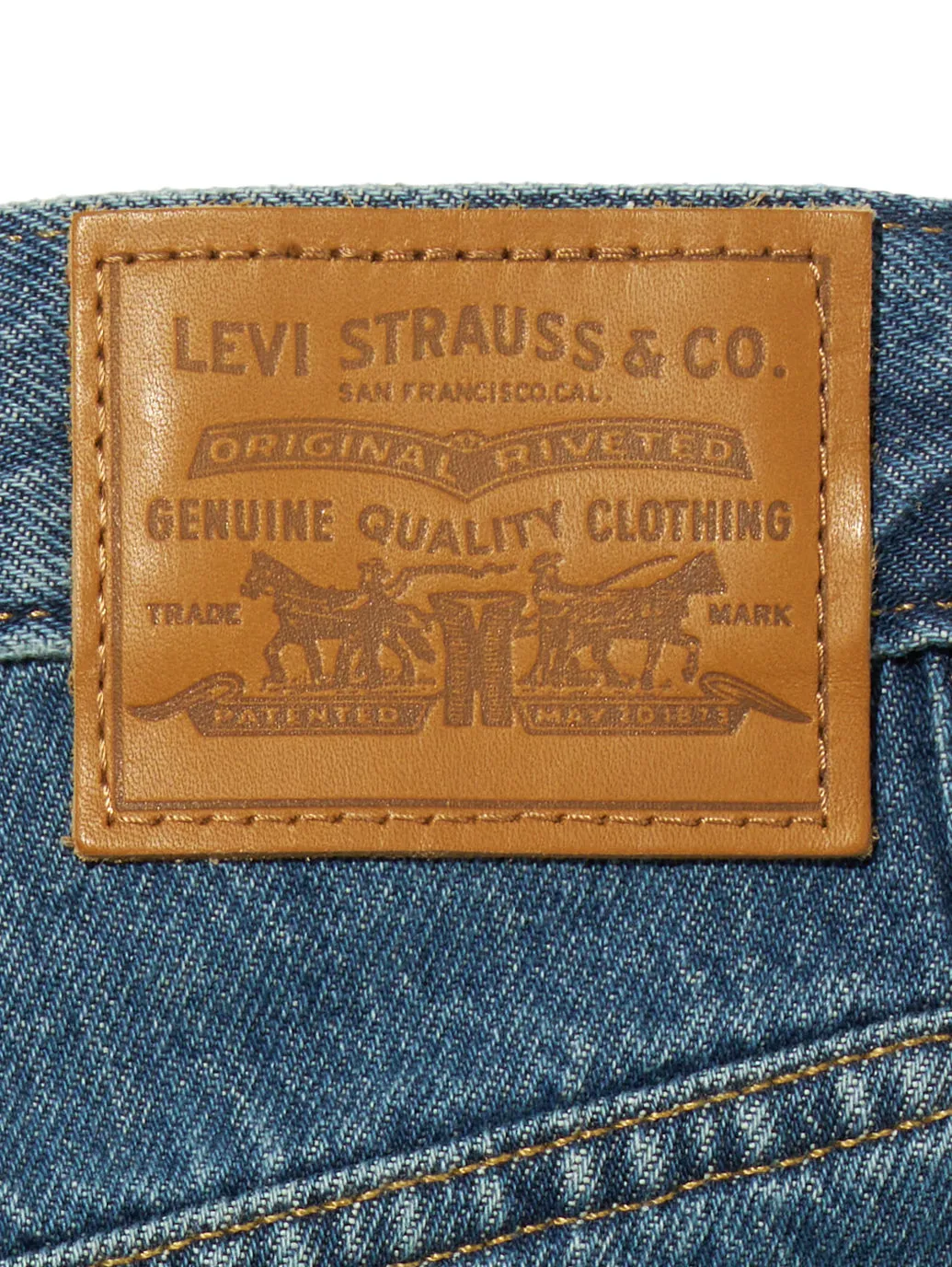 XL STRAIGHT ジーンズ ミディアムインディゴ